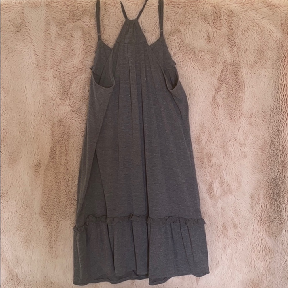 Grey Mini Dress - Picture 2 of 2
